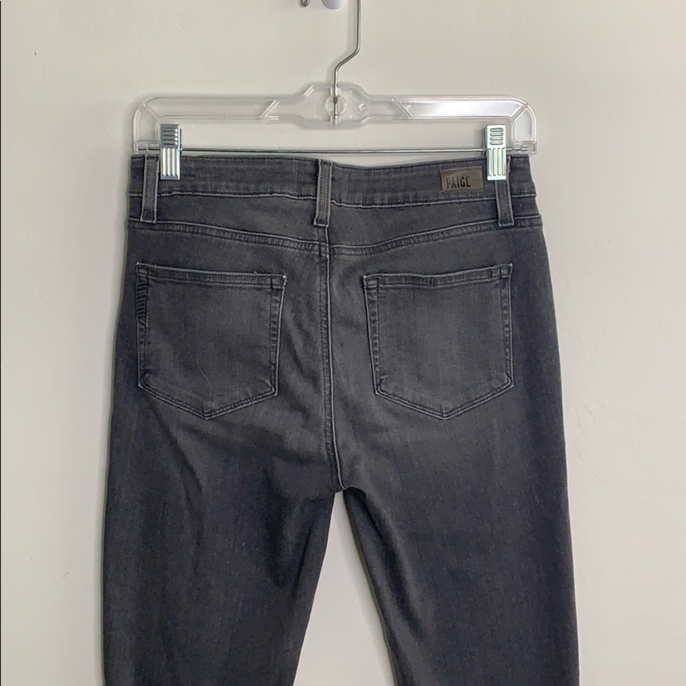 Paige jeans grey wash size 28 straight leg (cc) - Picture 4 of 5